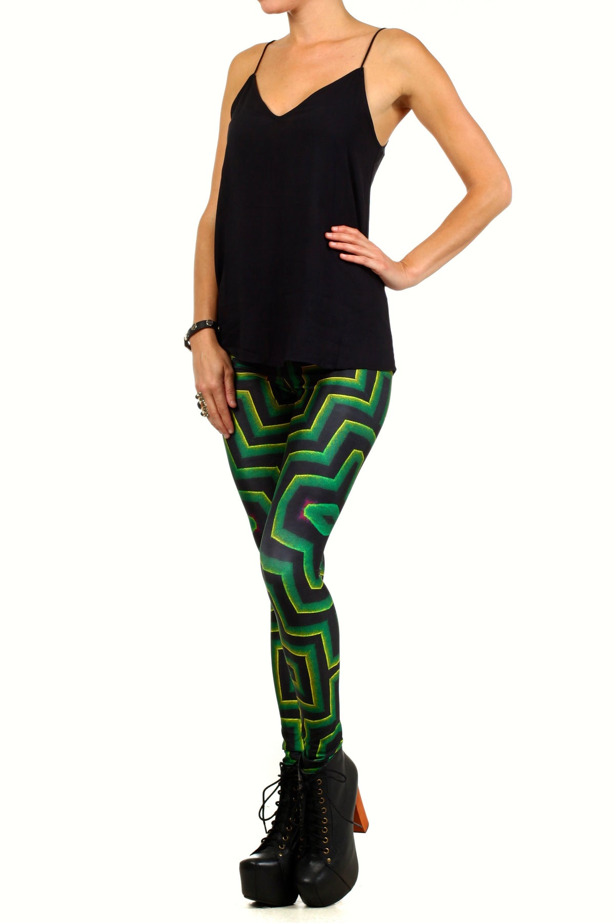 Labyrinth Leggings - POPRAGEOUS
 - 2