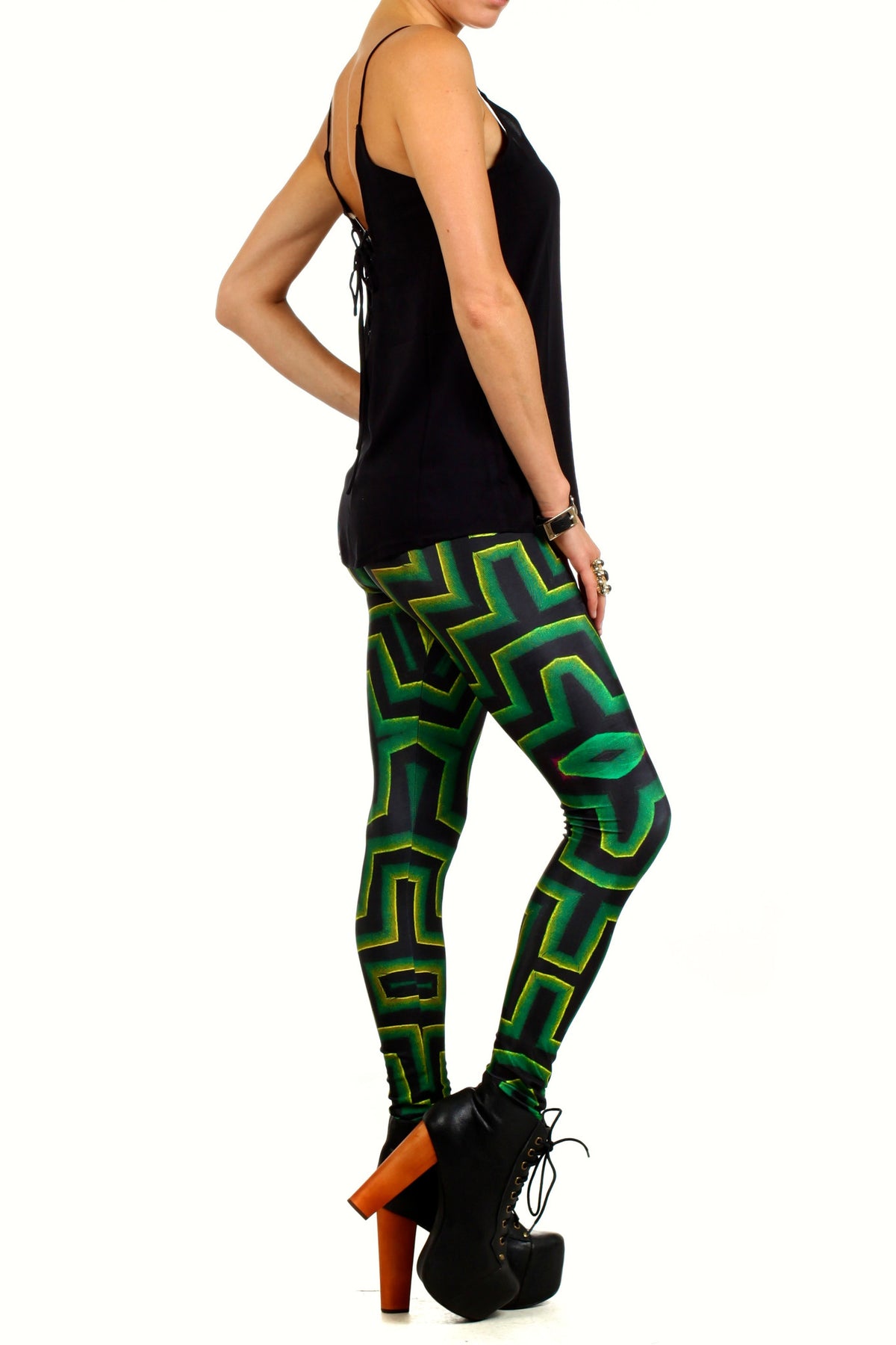 Labyrinth Leggings - POPRAGEOUS
 - 3