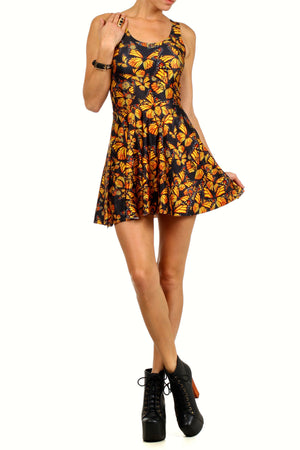 Attack of the Monarchs Skater Dress - POPRAGEOUS
 - 1