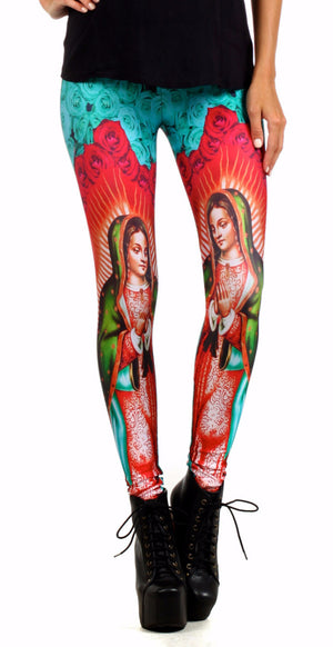 Guadalupe Leggings - POPRAGEOUS
 - 1