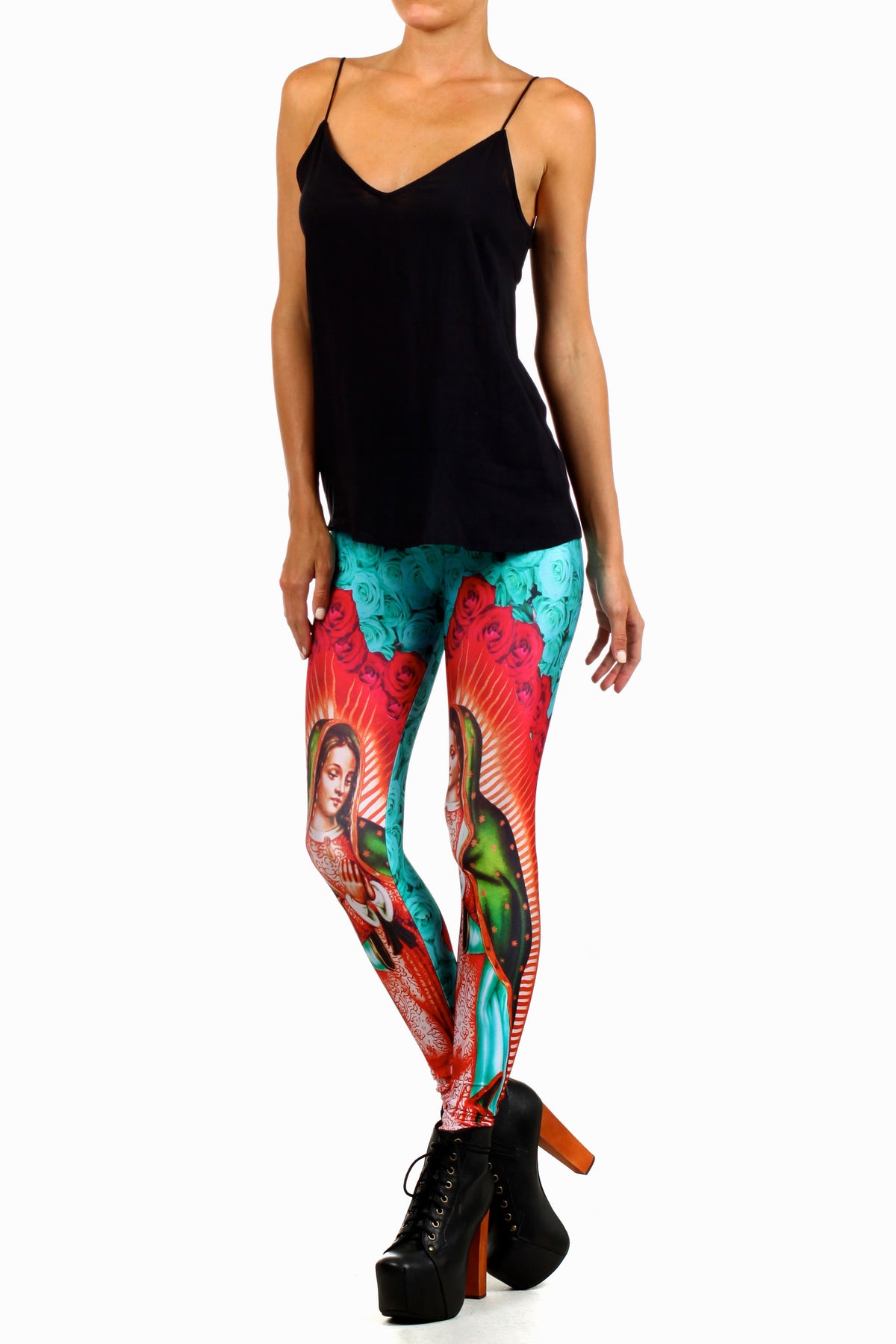 Guadalupe Leggings - POPRAGEOUS
 - 2