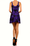 Purple Trippin' Meowt Skater Dress - POPRAGEOUS
 - 4