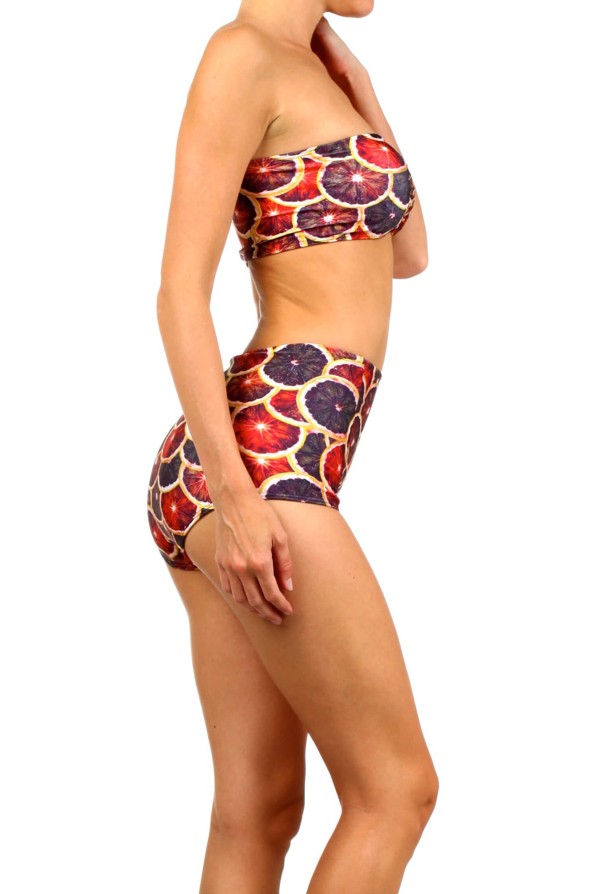 Blood Orange Two-Piece Swim - POPRAGEOUS
 - 3