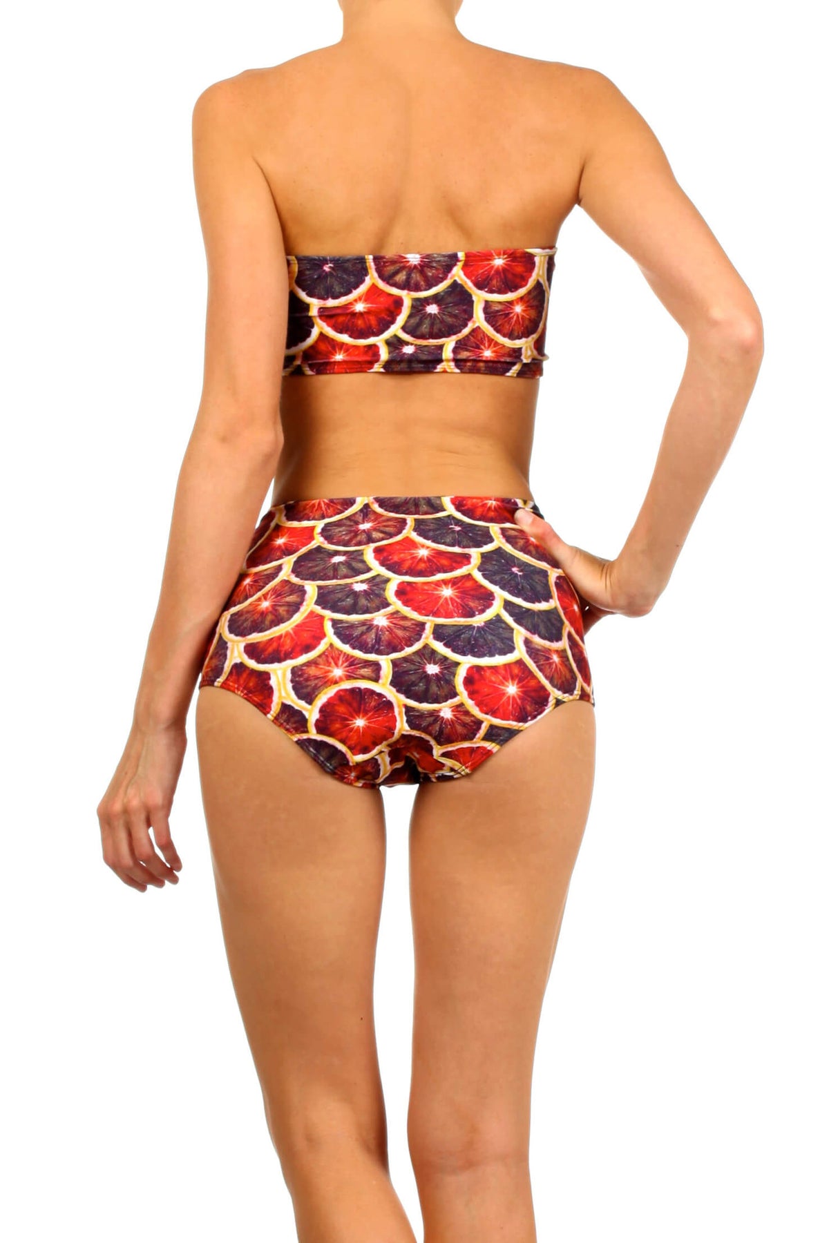 Blood Orange Two-Piece Swim - POPRAGEOUS
 - 4