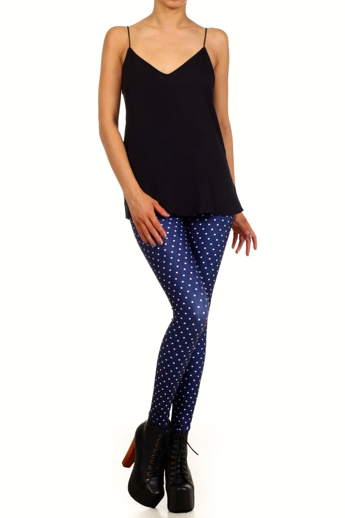 Polka Dot Leggings - POPRAGEOUS
 - 1