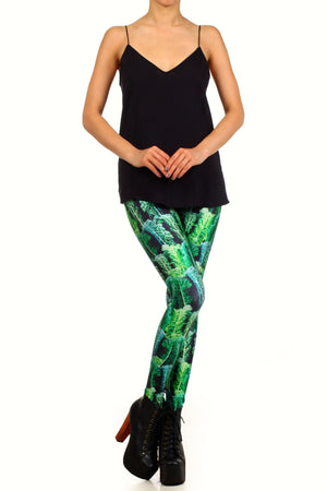 Kale Leggings - POPRAGEOUS
 - 1