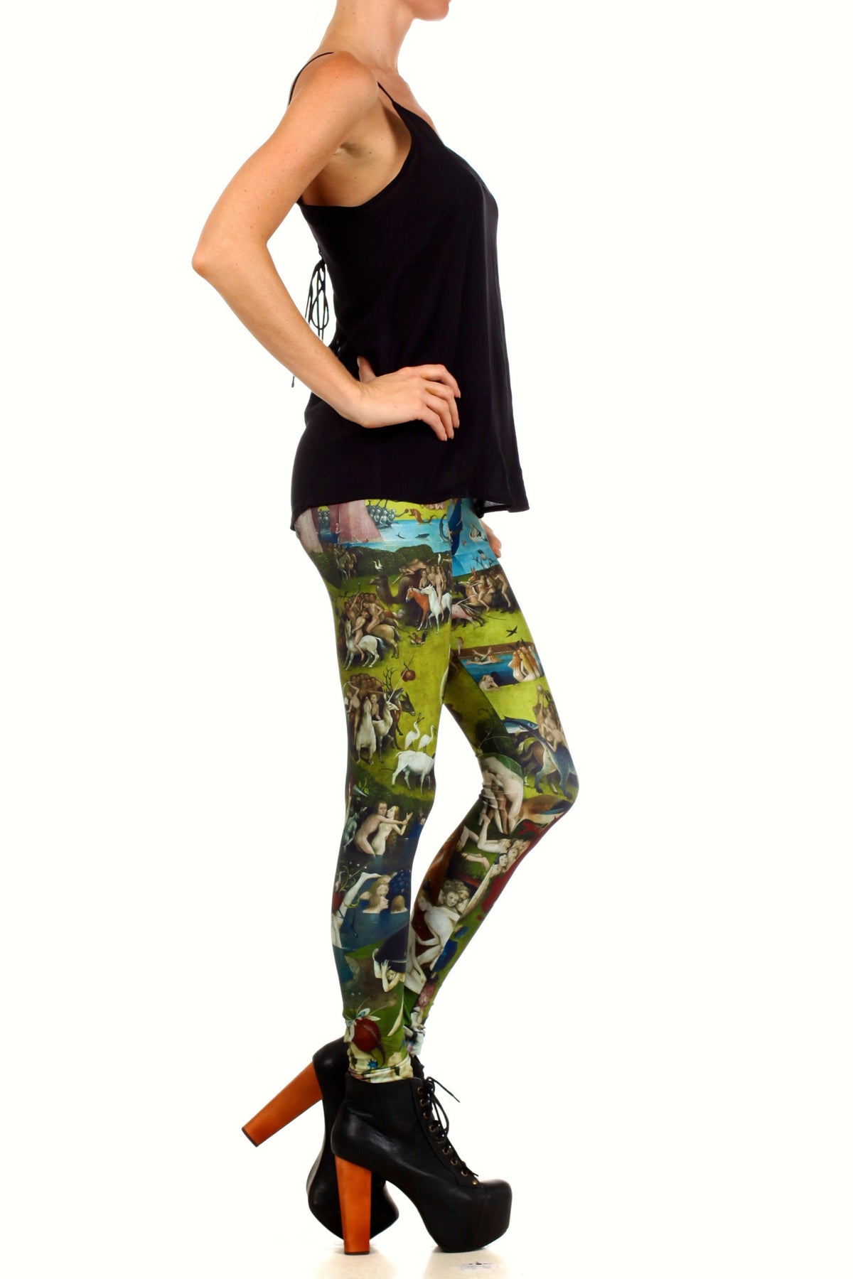 Garden of Earthly Delights Leggings - POPRAGEOUS
 - 3