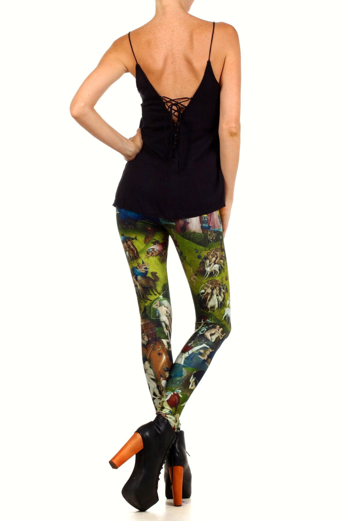 Garden of Earthly Delights Leggings - POPRAGEOUS
 - 4
