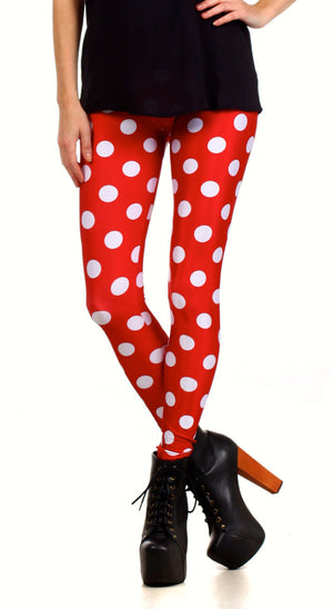 Minnie Mouse Leggings - POPRAGEOUS
 - 1