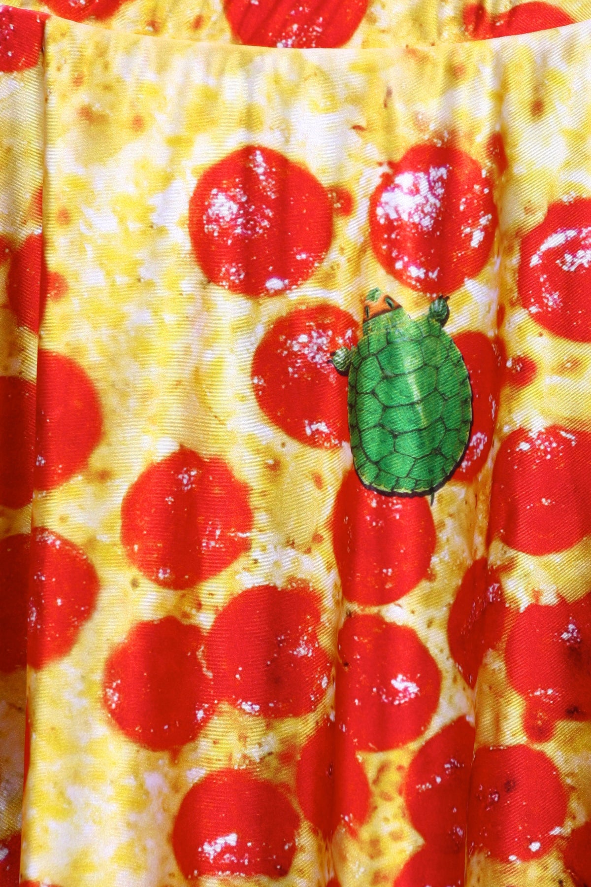 Turtle Pizza Skater Skirt - POPRAGEOUS
 - 5