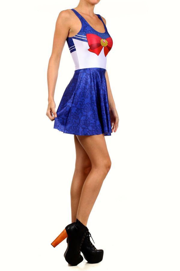 Sailor Skater Dress - POPRAGEOUS
 - 3