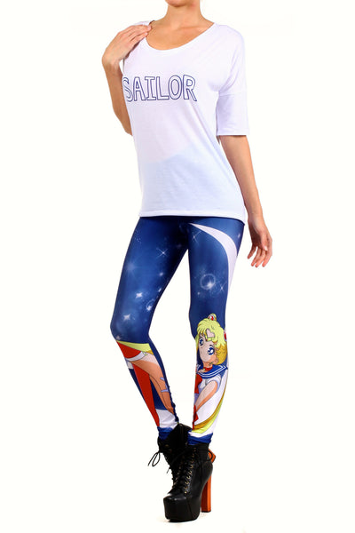 Sailor Crescent Leggings