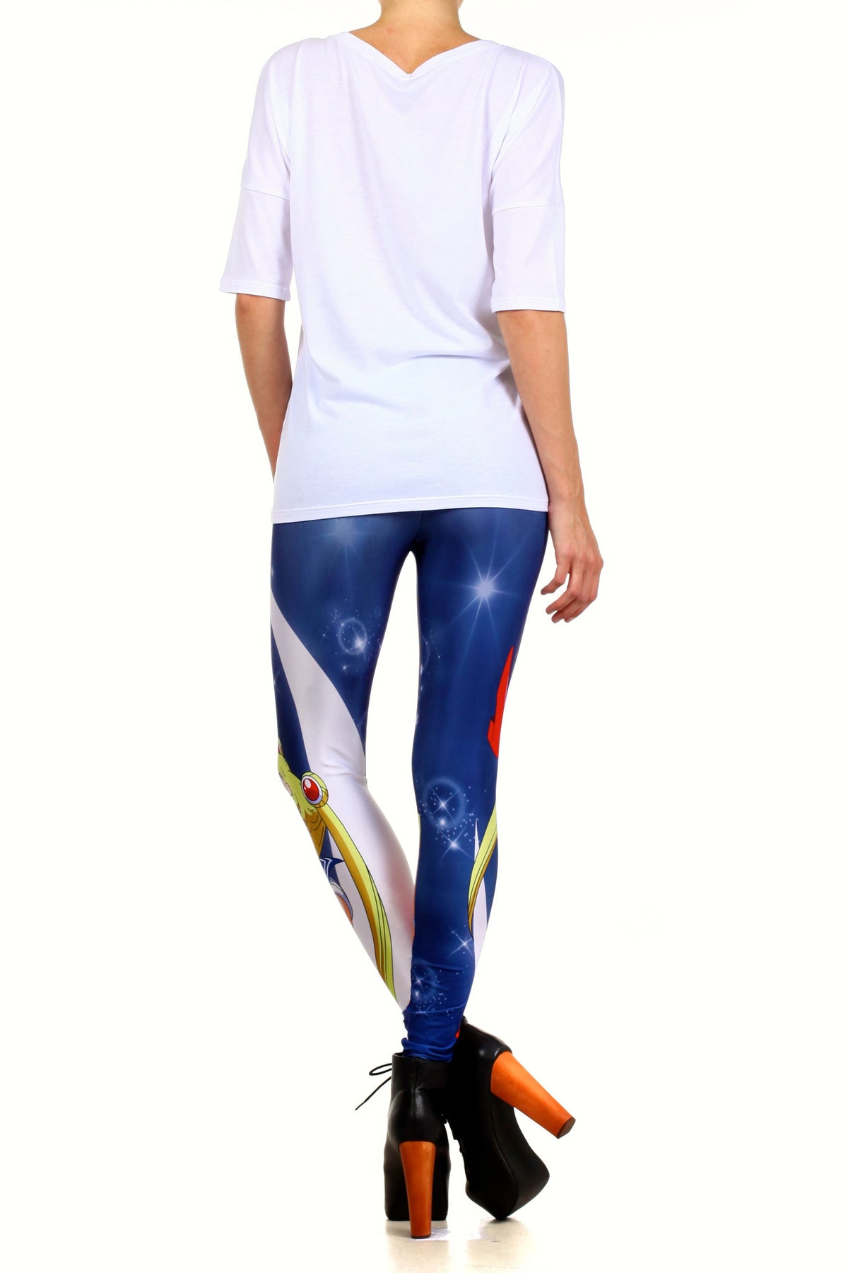 Sailor Crescent Leggings - POPRAGEOUS
 - 4