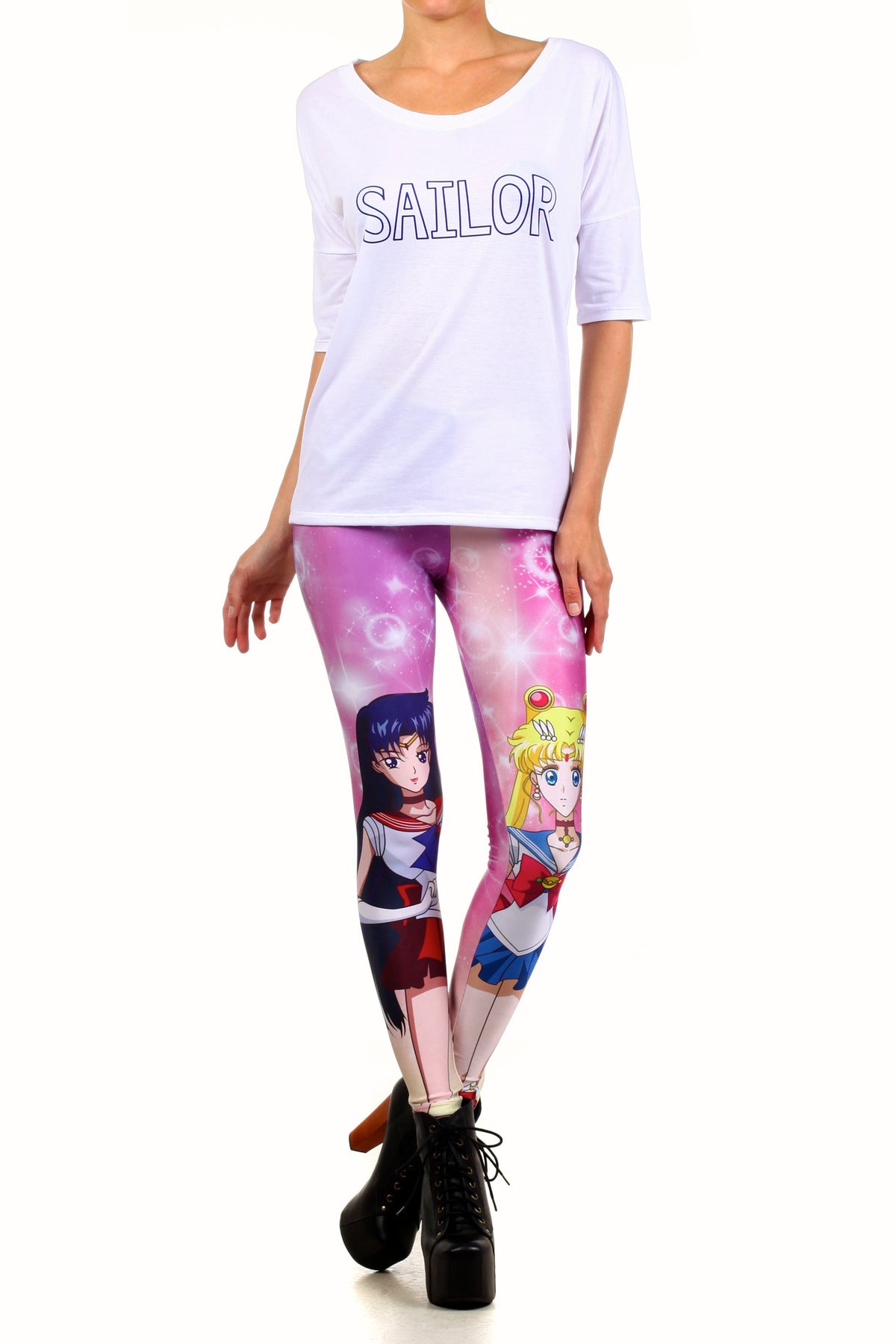Moon and Mars Leggings - POPRAGEOUS
 - 1