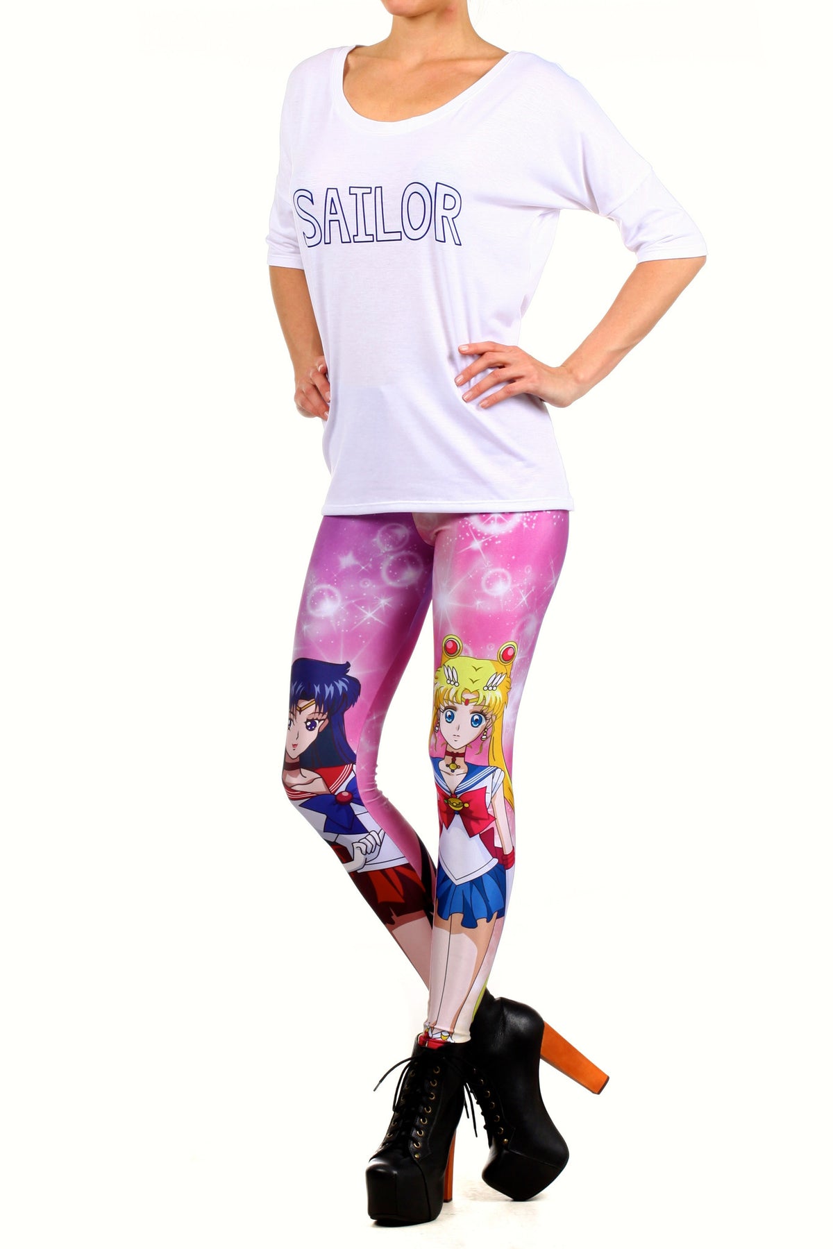 Moon and Mars Leggings - POPRAGEOUS
 - 2