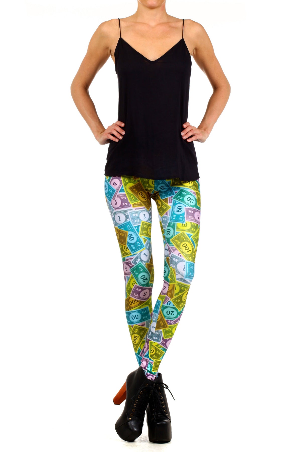 Monopoly Leggings - POPRAGEOUS
 - 1