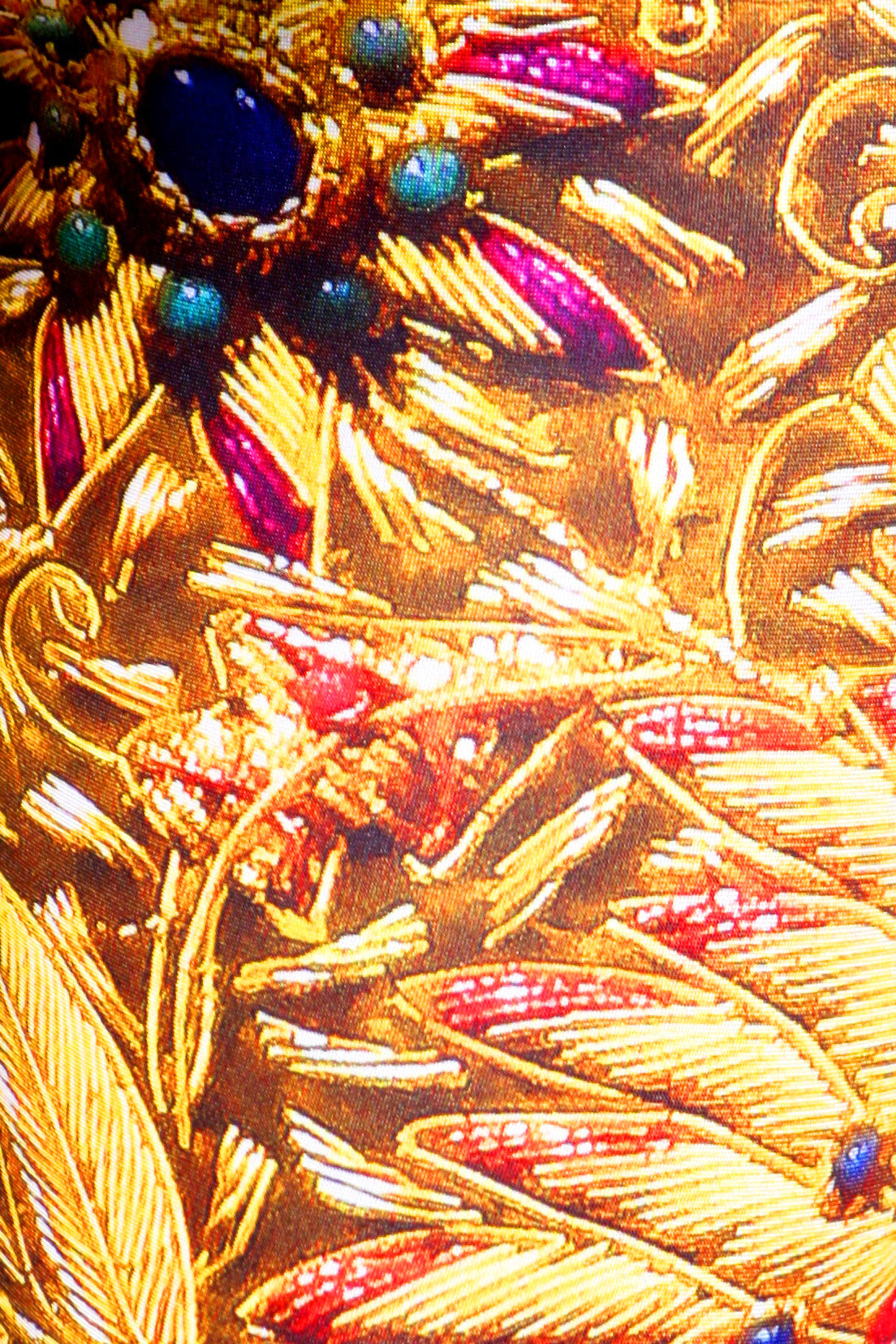 Kashmiri Jeweled Tapestry Leggings - POPRAGEOUS
 - 5