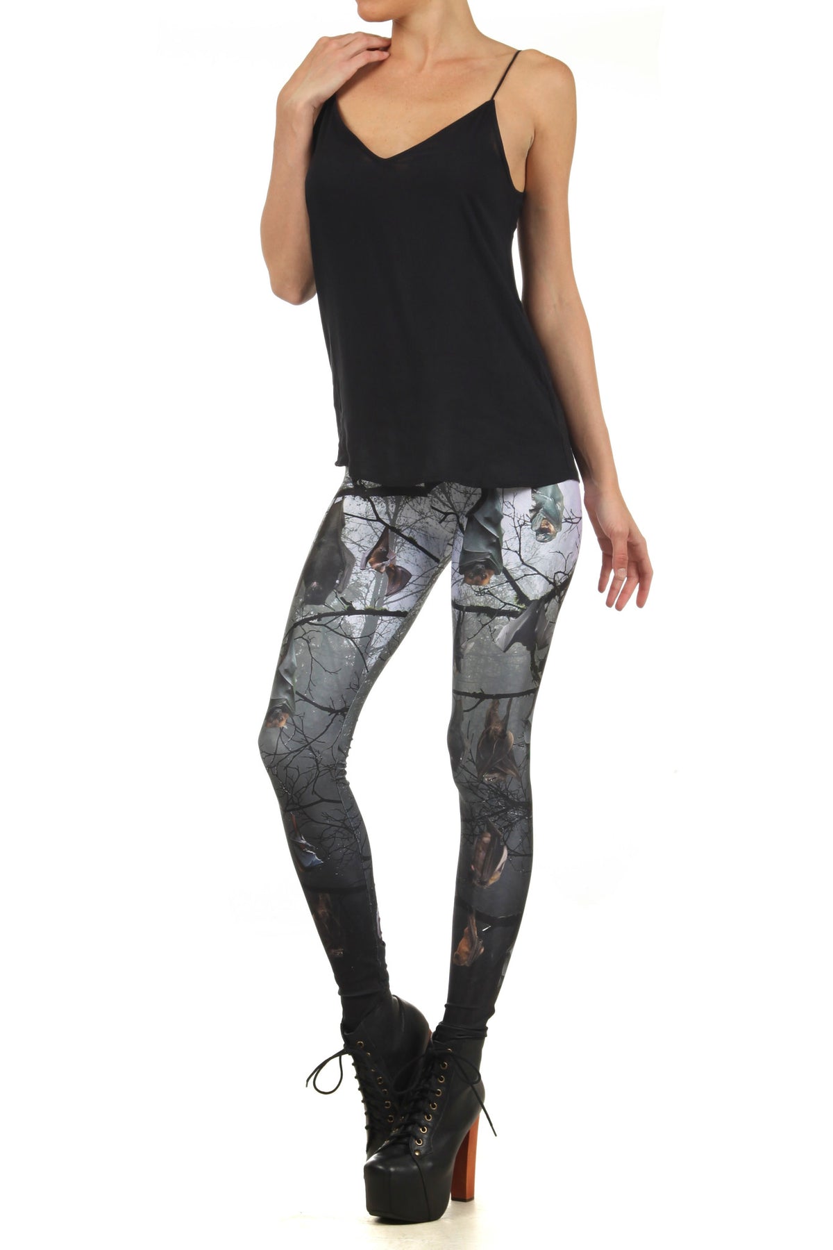 Bats Leggings - POPRAGEOUS
 - 2