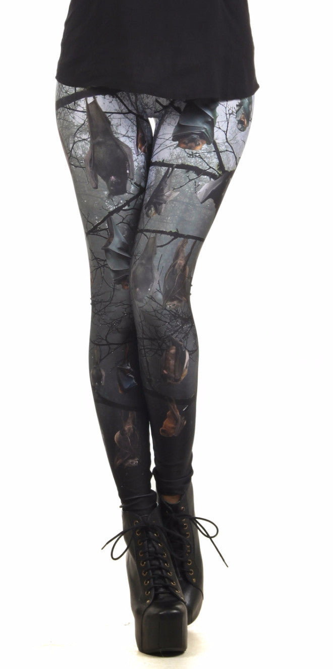 Bats Leggings - POPRAGEOUS
 - 1