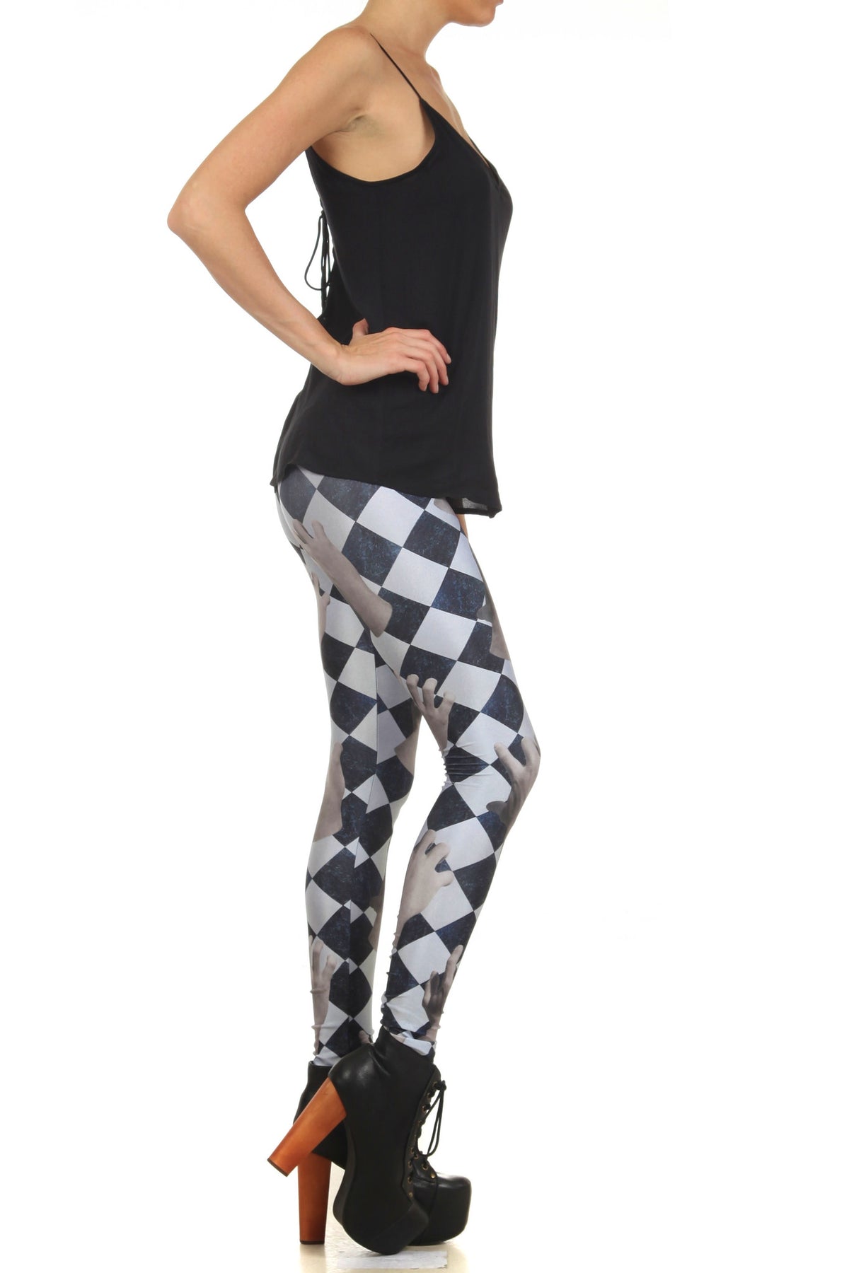 Dead Hand Leggings - POPRAGEOUS
 - 3