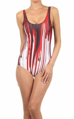 Bloody Prom One-Piece Swim - POPRAGEOUS
 - 1