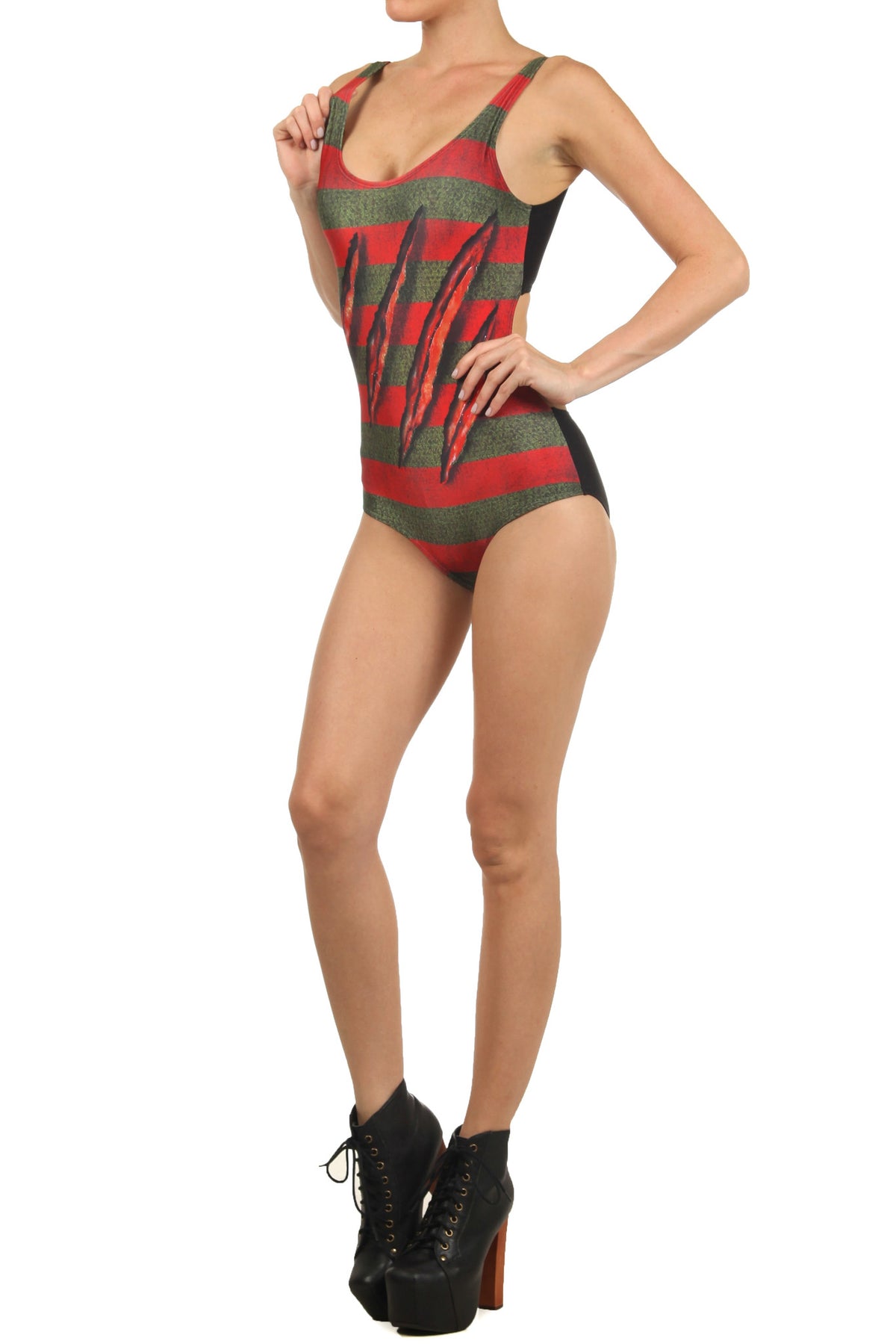 Freddy Krueger One-Piece Swim - POPRAGEOUS
 - 2