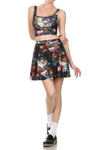 Brussel Floral Skater Skirt - POPRAGEOUS
 - 2