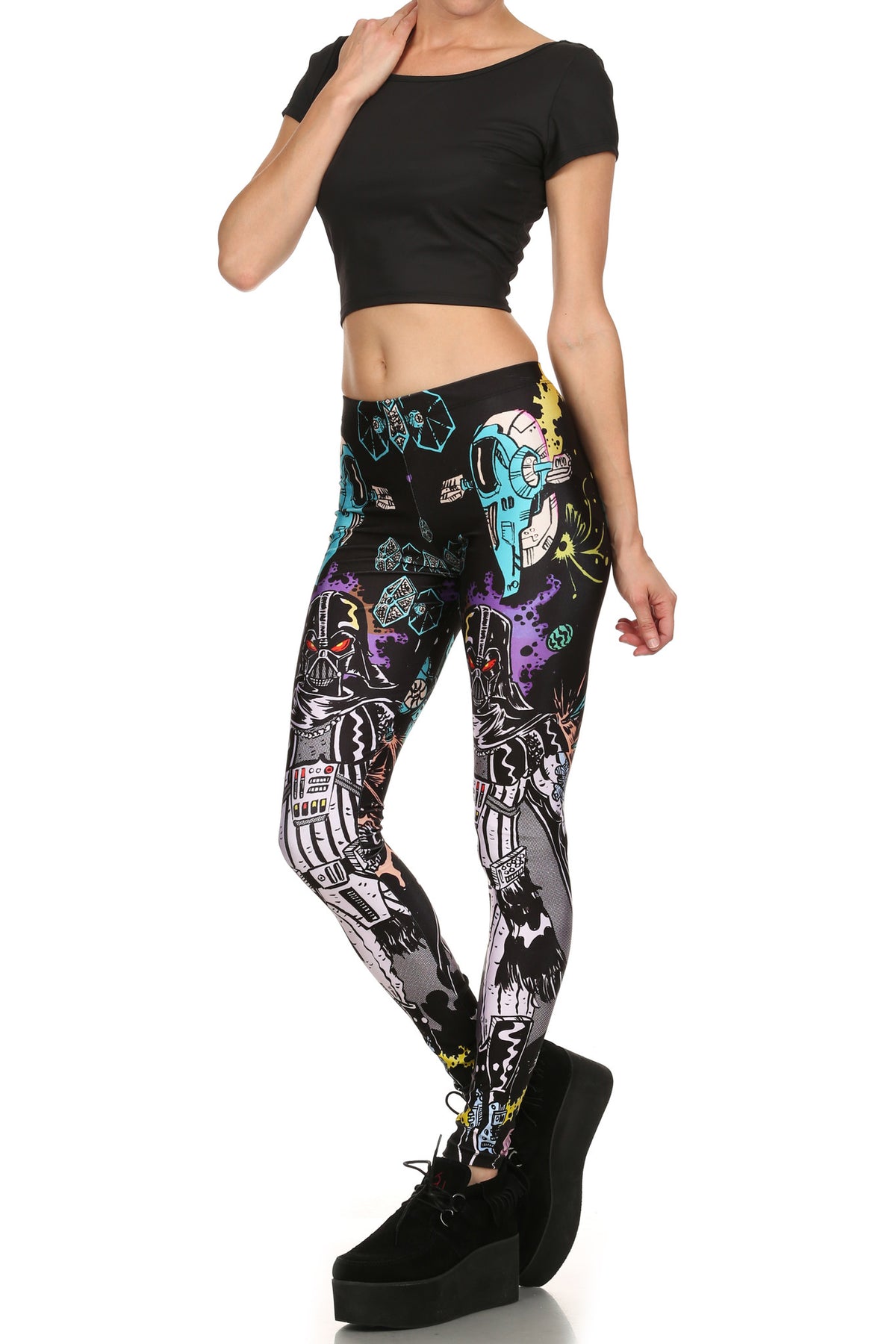 J.Q. Hammer: Rule the Galaxy Leggings - POPRAGEOUS
 - 2
