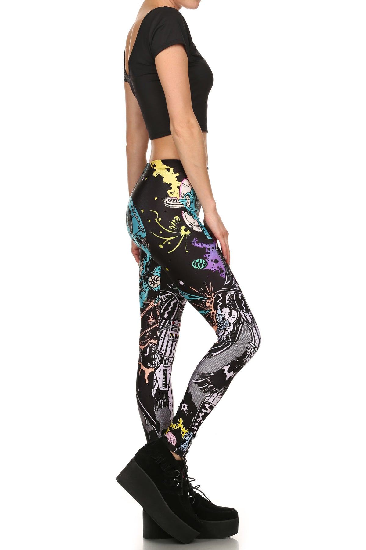 J.Q. Hammer: Rule the Galaxy Leggings - POPRAGEOUS
 - 3