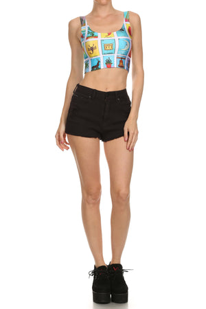 Loteria Crop Top - POPRAGEOUS
 - 1