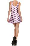 Eggplant Skater Dress - POPRAGEOUS
 - 4