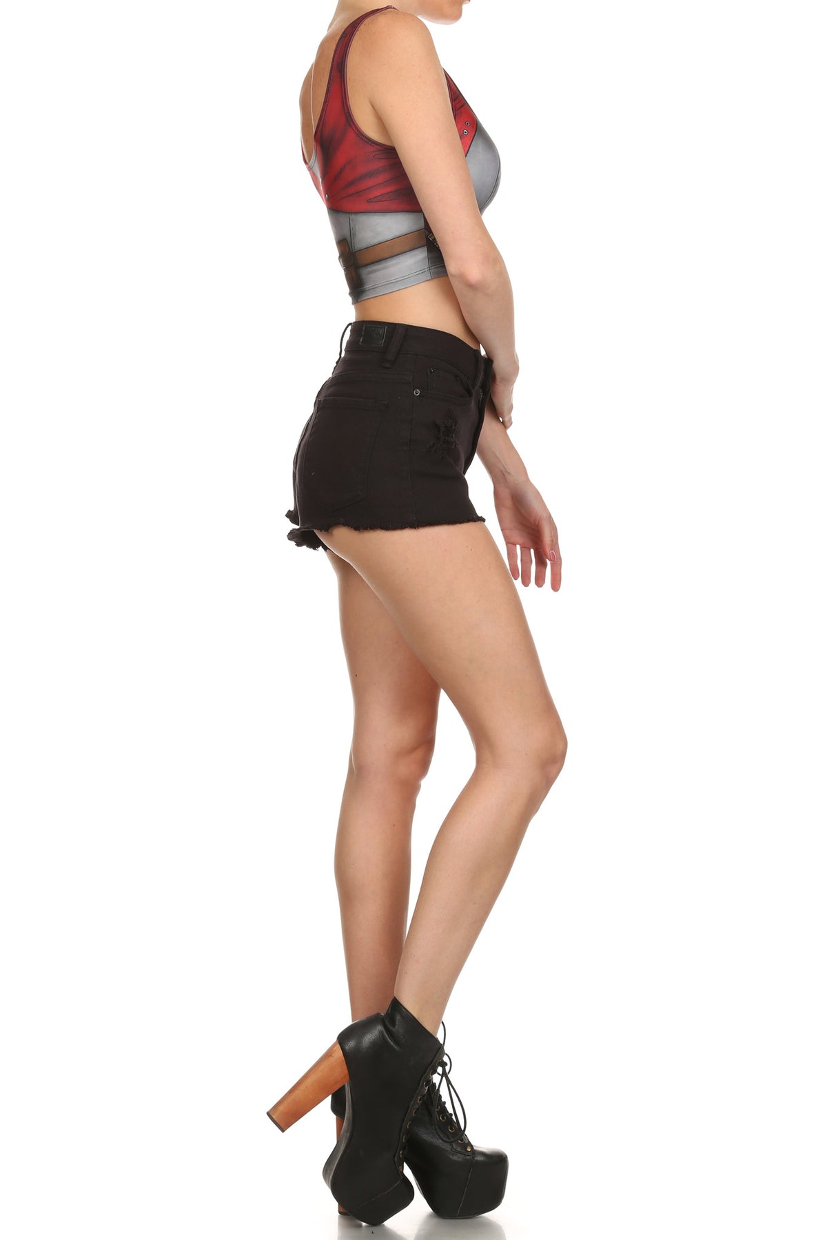 Comic Blade Crop Top - POPRAGEOUS
 - 3