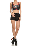 Mother's Dragons Crop Top - POPRAGEOUS
 - 1
