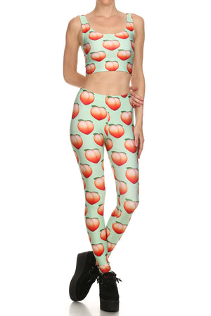 Peach Leggings - POPRAGEOUS
 - 1