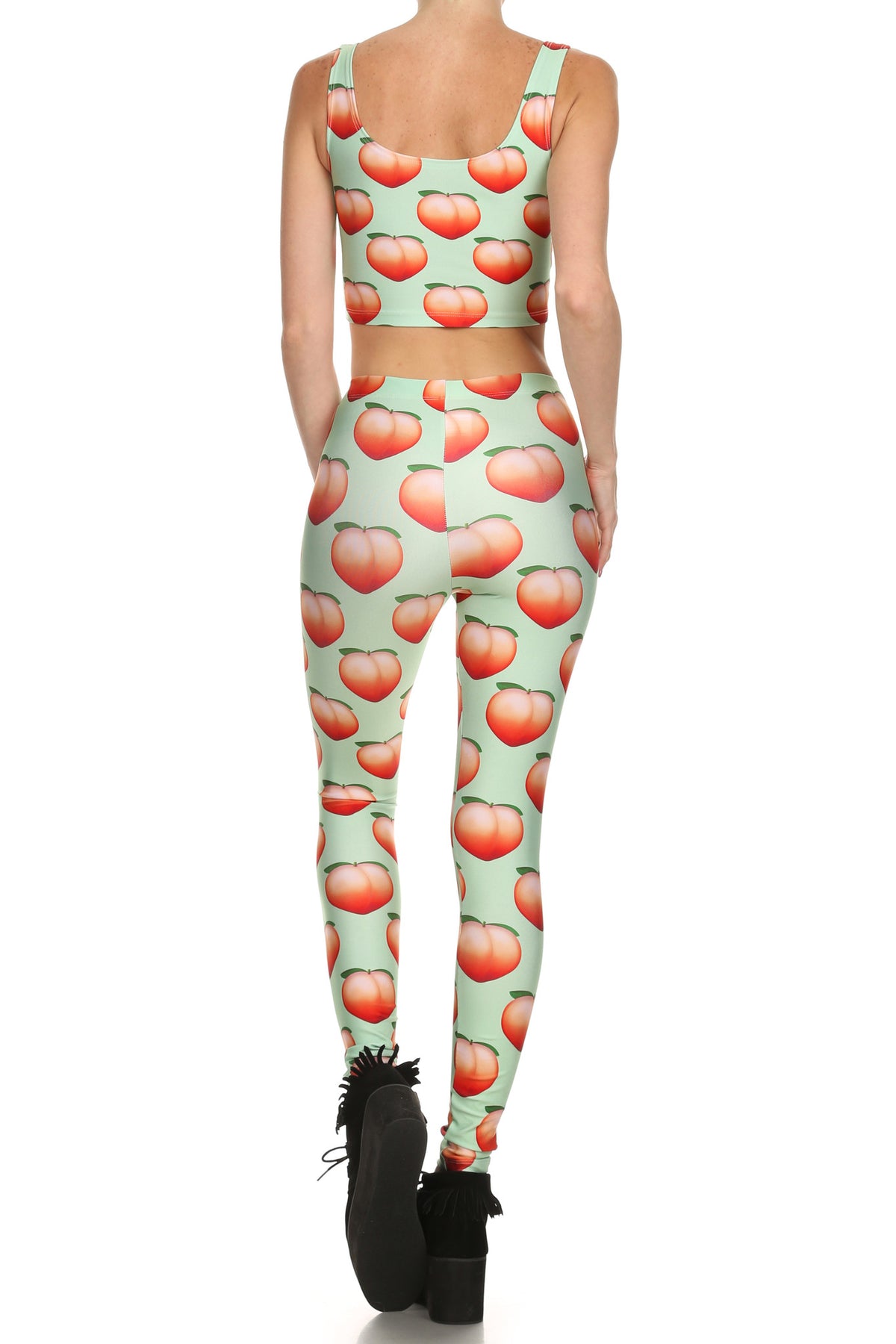 Peach Leggings - POPRAGEOUS
 - 4