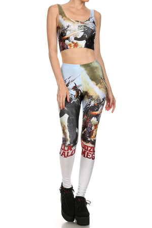 Godzilla Leggings - POPRAGEOUS
 - 1