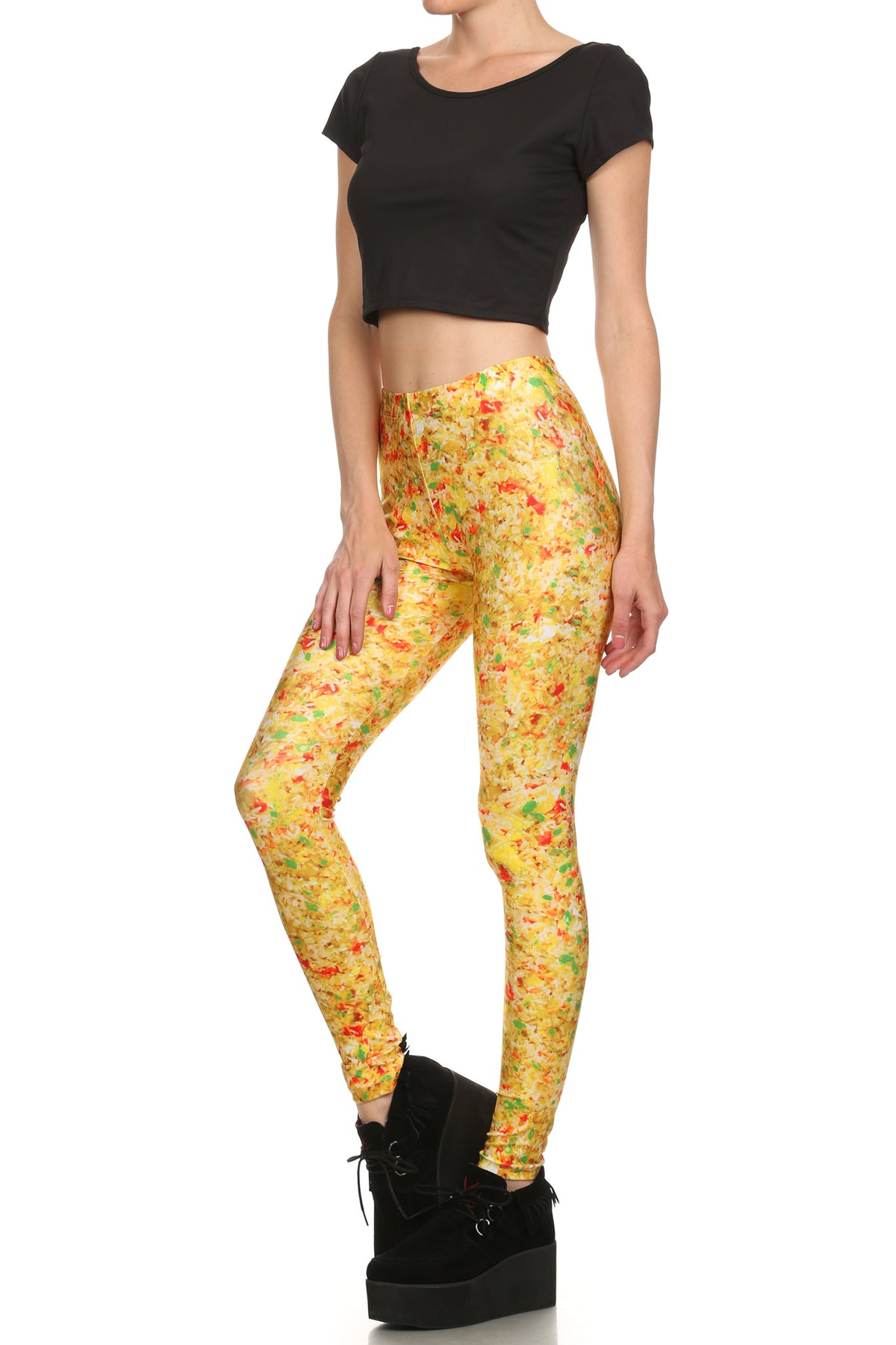Fried Rice Leggings - POPRAGEOUS
 - 2