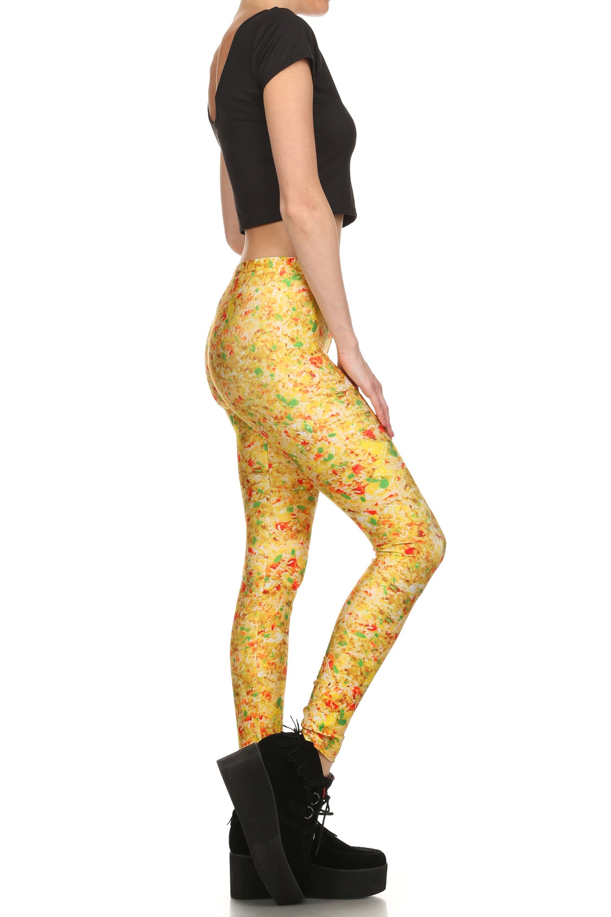 Fried Rice Leggings - POPRAGEOUS
 - 3