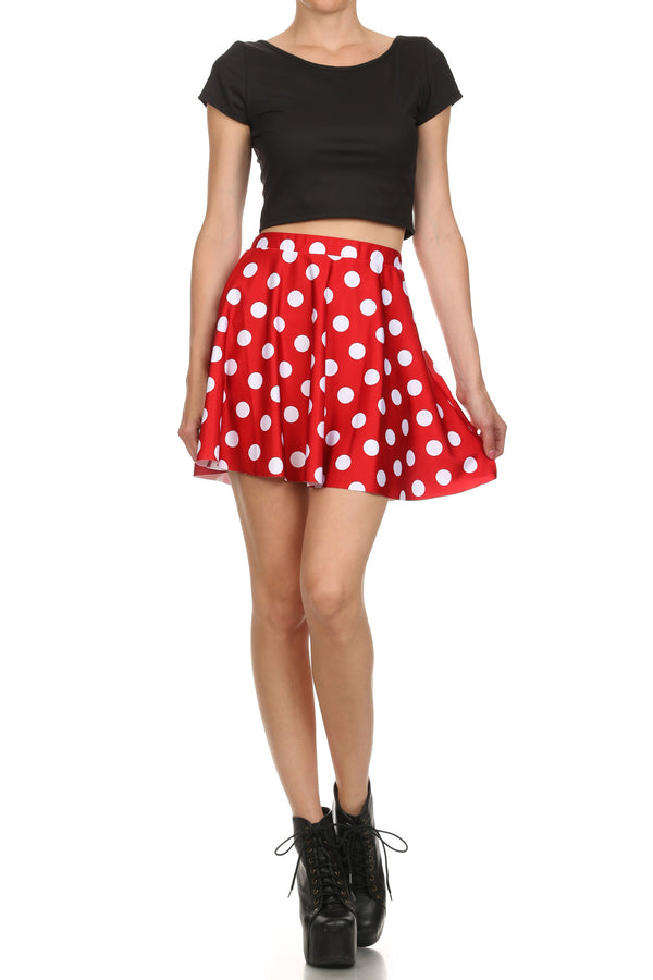 Minnie Mouse Skater Skirt - POPRAGEOUS
 - 2