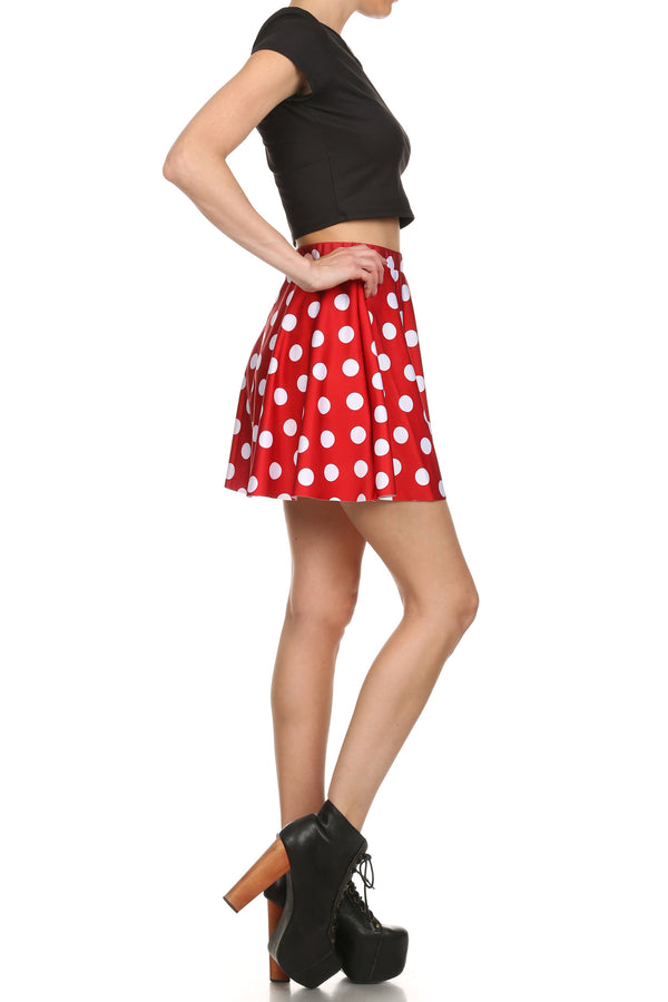 Minnie Mouse Skater Skirt - POPRAGEOUS
 - 4