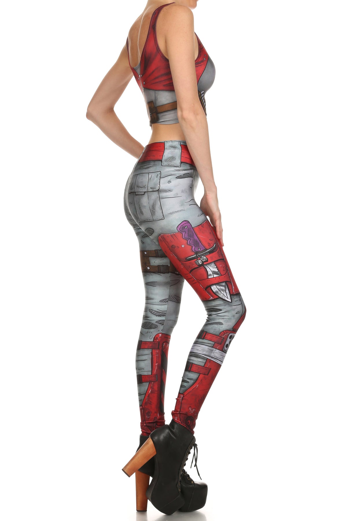Comic Blade Leggings - POPRAGEOUS
 - 3