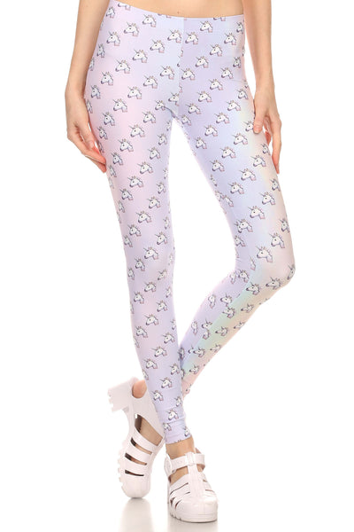 Unicorn Emoji Leggings
