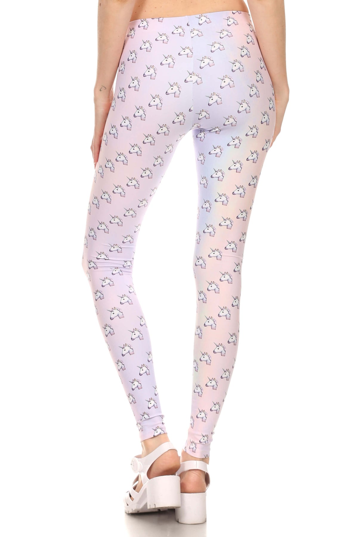 Unicorn Emoji Leggings - POPRAGEOUS
 - 3
