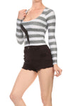 Super Freddy Long Sleeve Crop Top - POPRAGEOUS
 - 2