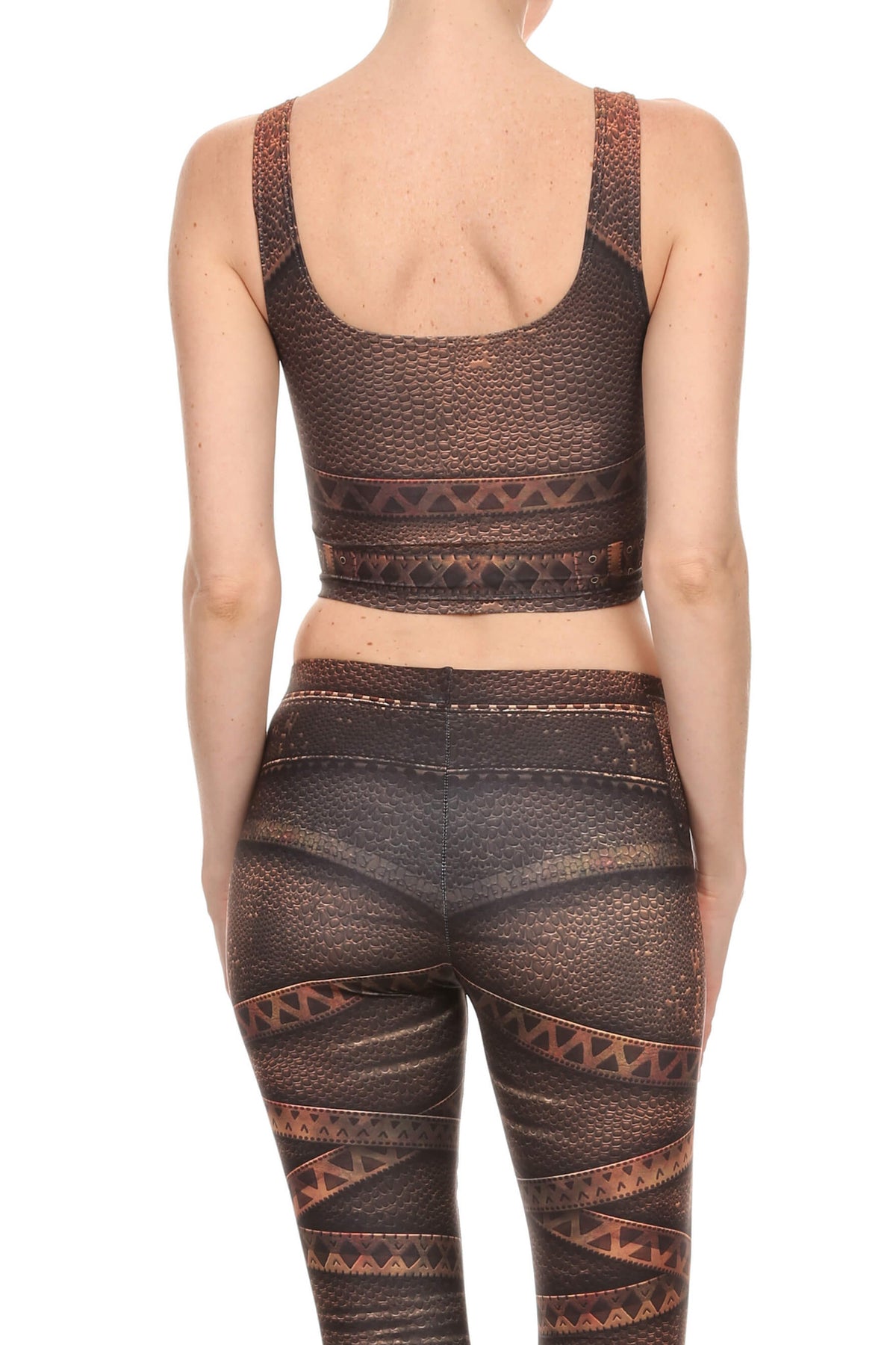 Desert Snakes Crop Top - POPRAGEOUS
 - 3