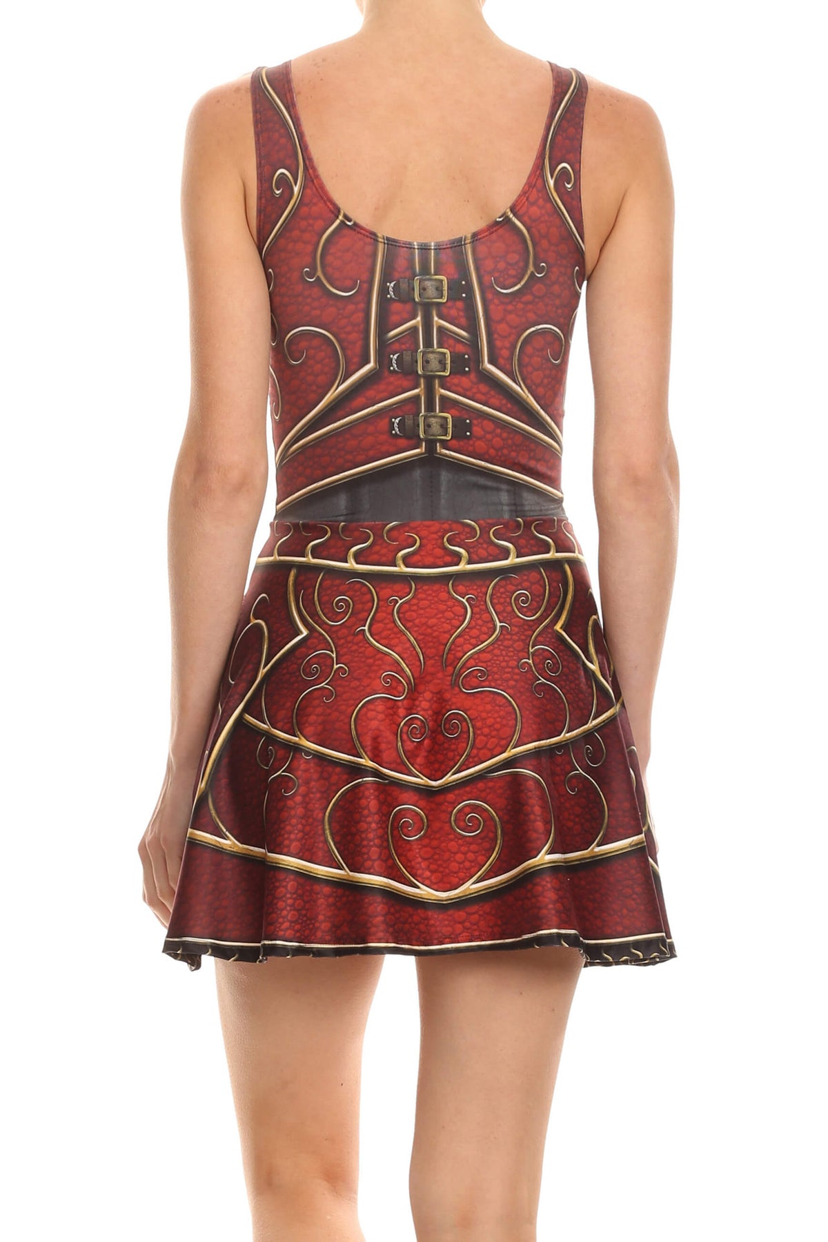 Elf Armor Skater Dress - POPRAGEOUS
 - 3