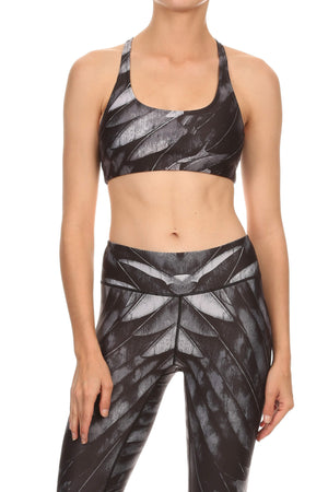 Black Feather Aurora Bra - POPRAGEOUS
 - 1