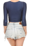 Boston Baseball Crop Top - POPRAGEOUS
 - 4