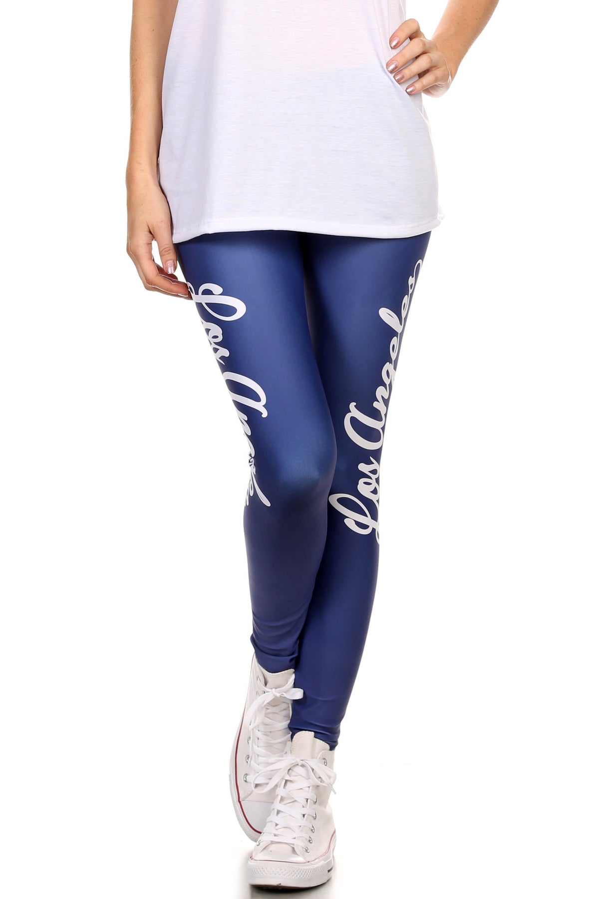 Los Angeles Baseball Leggings - POPRAGEOUS
 - 2