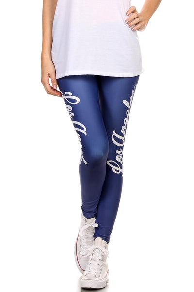 Los Angeles Baseball Leggings